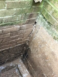 crack in foundation exterior