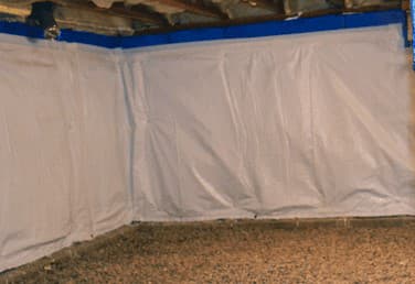 radiant armor installed in crawl space