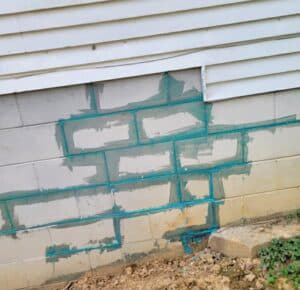 exterior crack repair