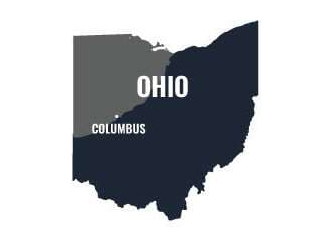 Ohio state Icon showing Acculevel service area