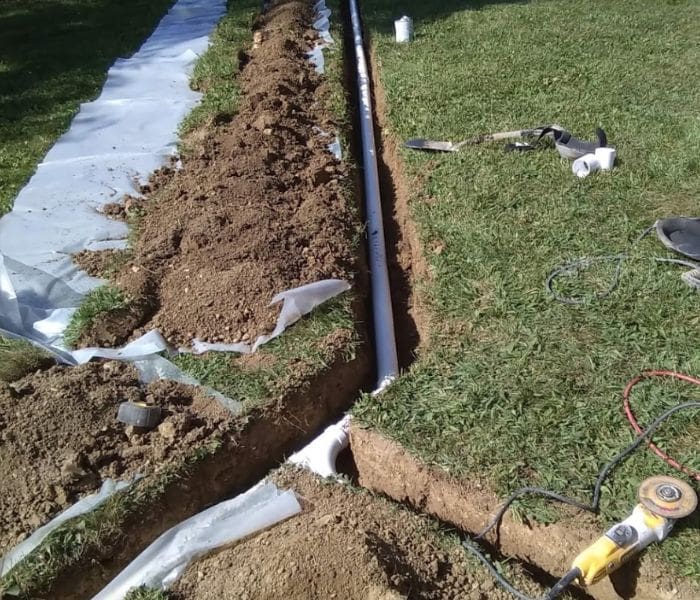 drainage in de pere wi