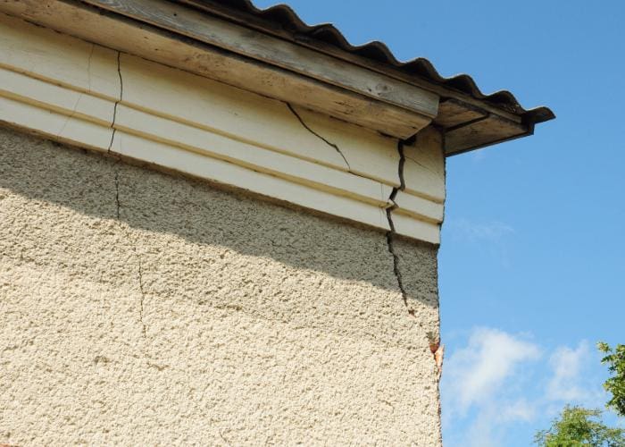 foundation crack solon