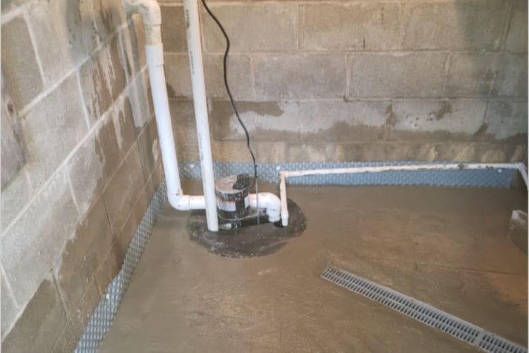 sump pump install triadelphia