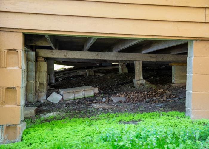 home requiring foundation repair in novi michigan