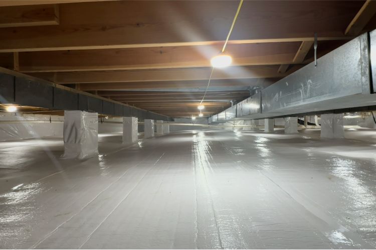 basement waterproofing work after Lake Elmo
