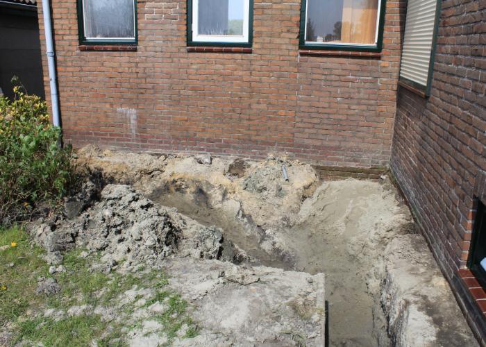 foundation repair company monona worksite