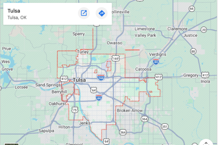 map-of-tulsa